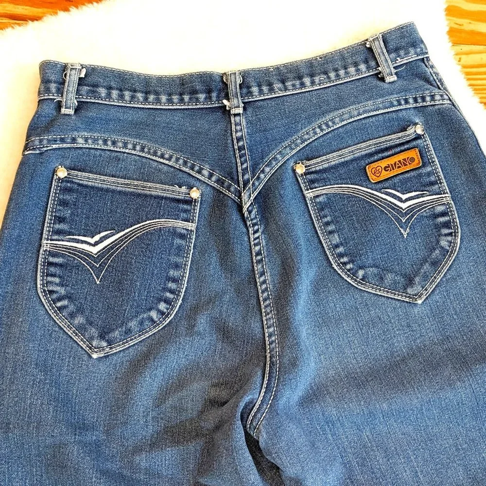 Vintage 70s 80s Gitano High Rise Jeans - Picture 1 of 11
